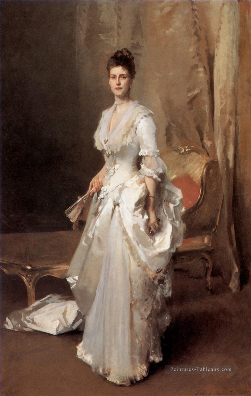 Portrait de Mme Henry White John Singer Sargent Peintures à l'huile